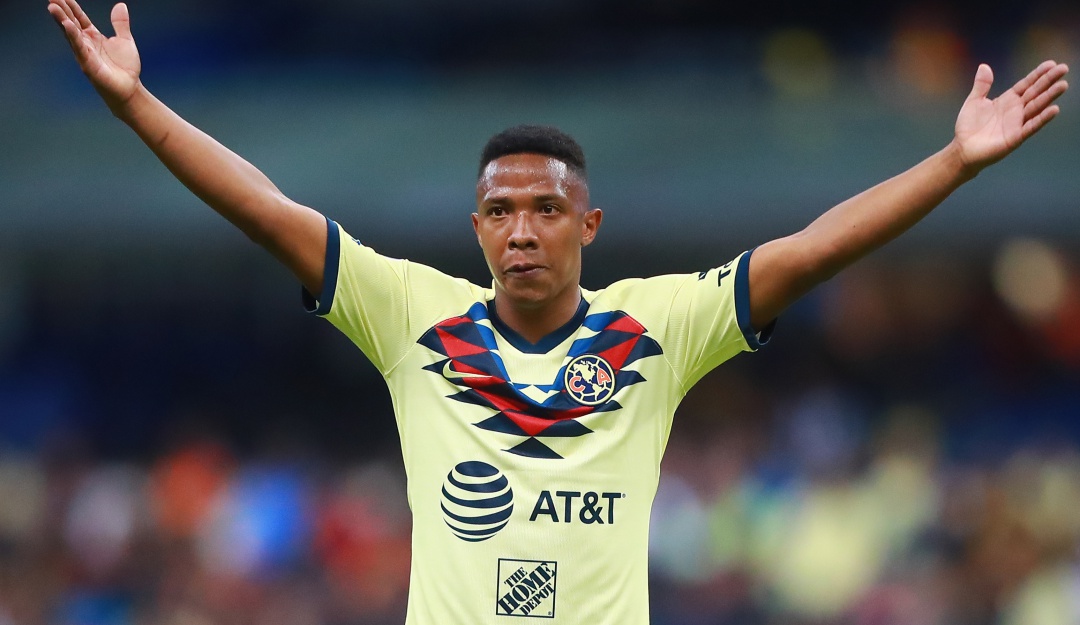América 1-2 Santos gol Ibargüen: Andrés Ibargüen anotó en la derrota del América ante el Santos