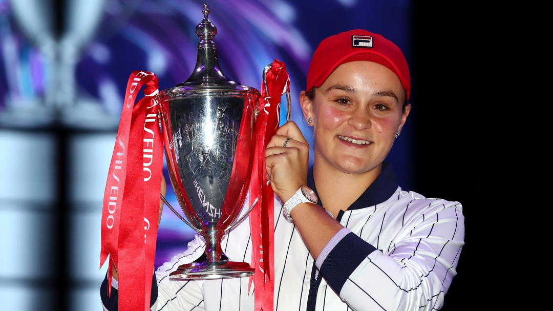 Ashleigh Barty gana las Finales WTA y asegura cerrar el año como número 1