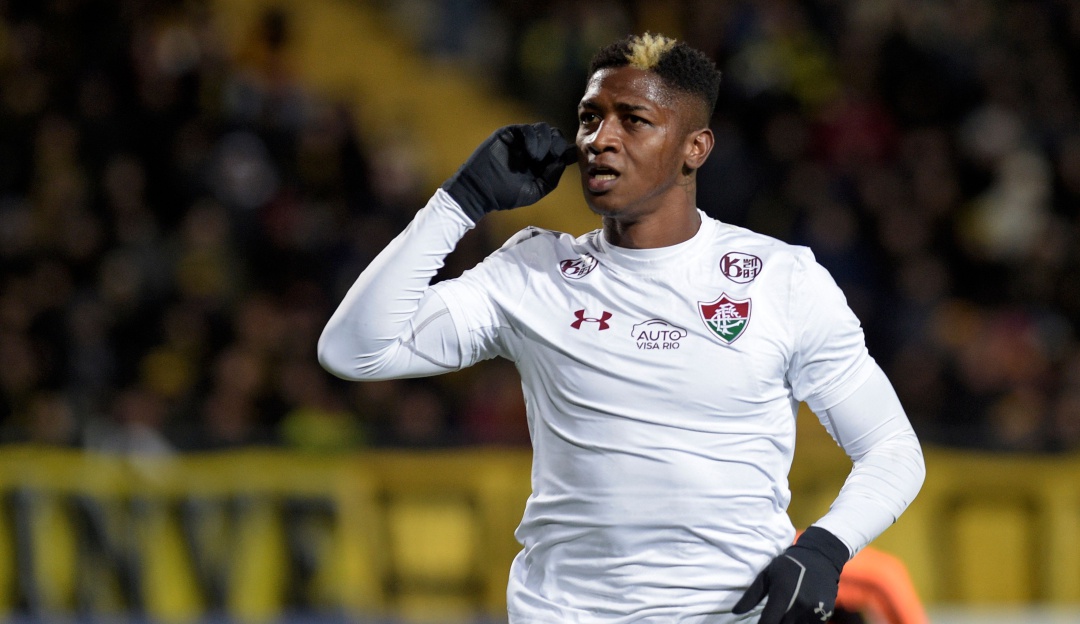 Yony González máximo goleador del Fluminense en 2019: Goles son amores: Yony González es el artillero de Fluminense en 2019