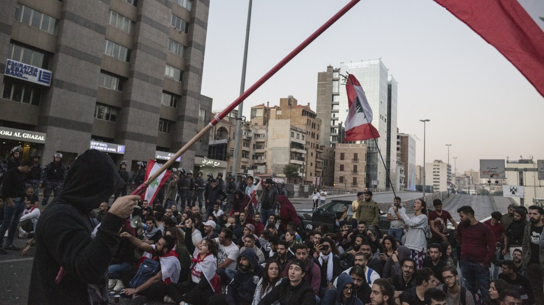 Siguen manifestaciones contra el Gobierno en Líbano