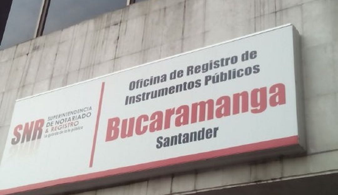 BUCARAMANGA PARO INSTRUMENTOS PÚBLICOS: Pérdidas millonarias deja paro de oficinas en instrumentos públicos