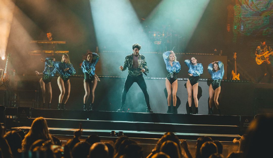 Sebastián Yatra brilló con sus conciertos en Bogotá