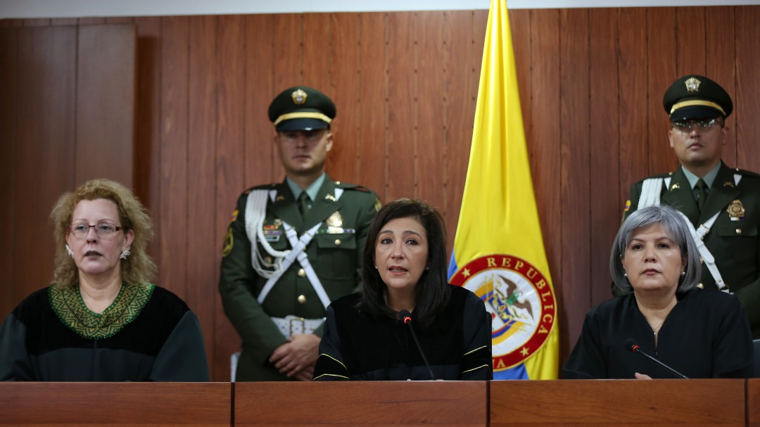 Presidenta de la Corte: Estado no puede imponer la forma de ver las cosas
