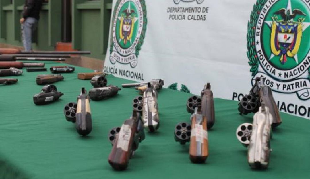 armamento caldas masacre incautacion: Incautan armas con las que presuntamente se realizaría masacre en La Dorada