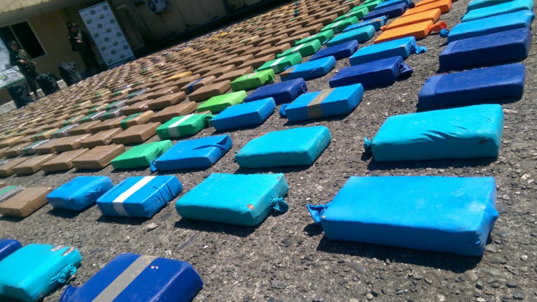 Decomisan más de dos toneladas de cocaína del Clan del Golfo en Santa Marta