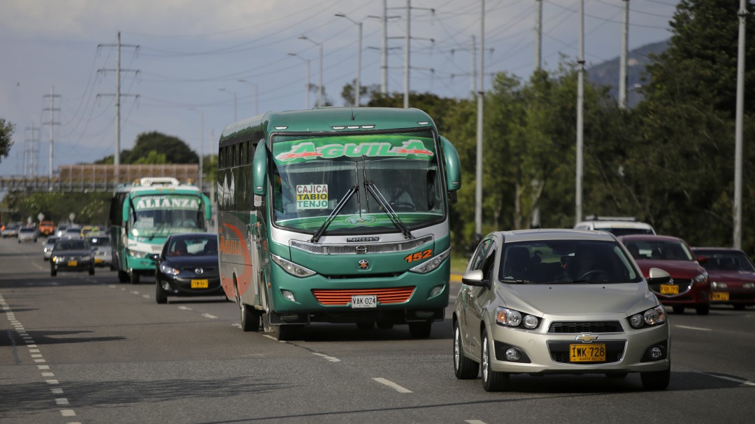 Denuncian constantes robos en buses intermunicipales al norte de Bogotá