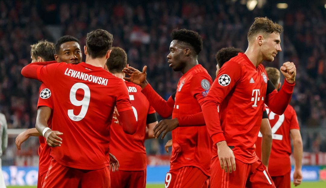 UEFA Champions League bayern munich 2-0 Olympiacos: Lewandowski y Perisic llevan al Bayern Munich a octavos