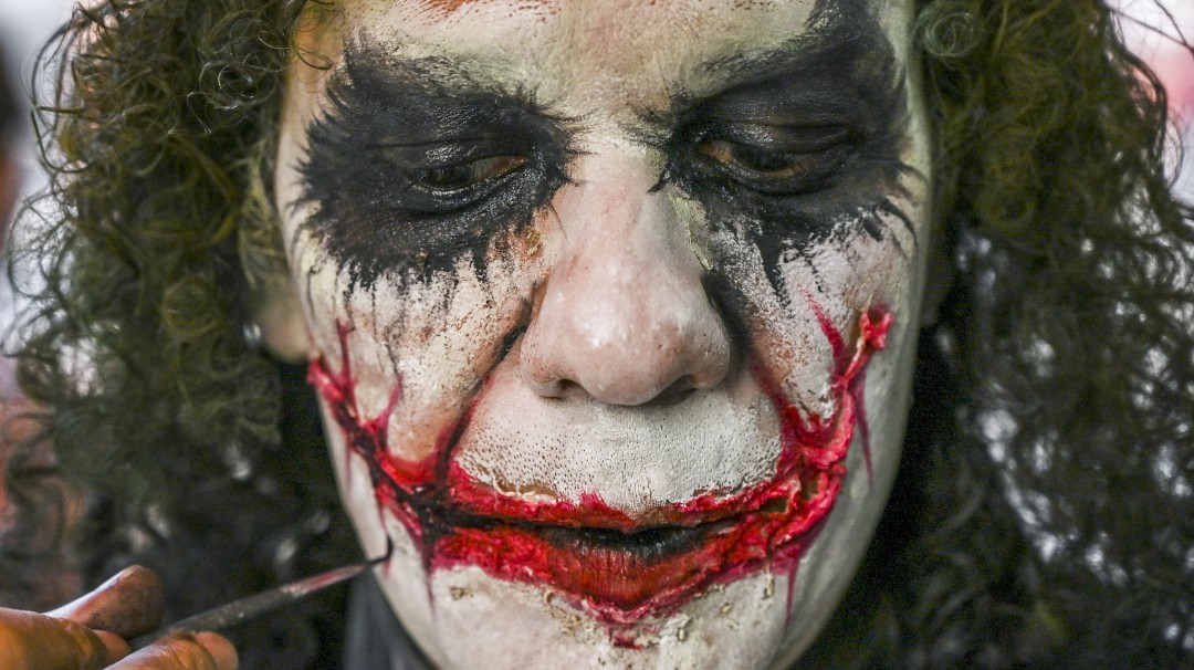 El 'Joker' venezolano que se toma las calles de Medellín