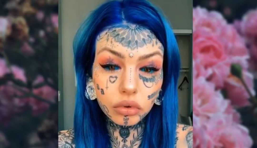 Tatuaje cuerpo Amber Luke: Esta mujer completó 200 tatuajes en su cuerpo y va por más