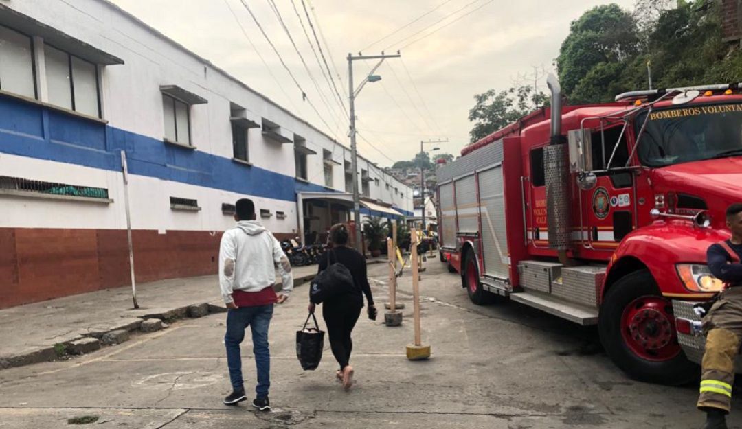 Incendio estructural: Incendio en el hospital Carlos Carmona