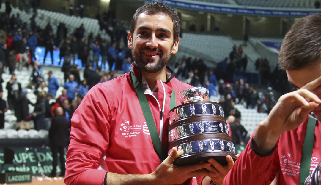 Croacia lesión Marin Cilic: Croacia pierde su raqueta número uno para las finales de la Copa Davis