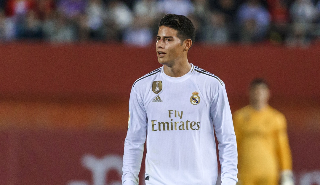 James entrenó diferenciado y es duda para jugar ante Eibar