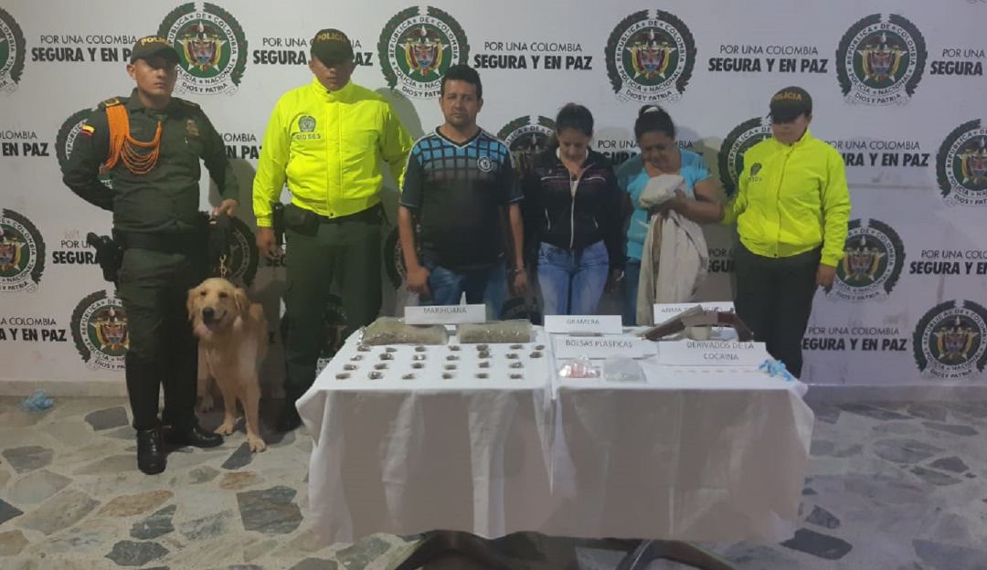Narcotráfico en Ibagué Colombia: Capturados integrantes de una familia dedicada a la venta de drogas