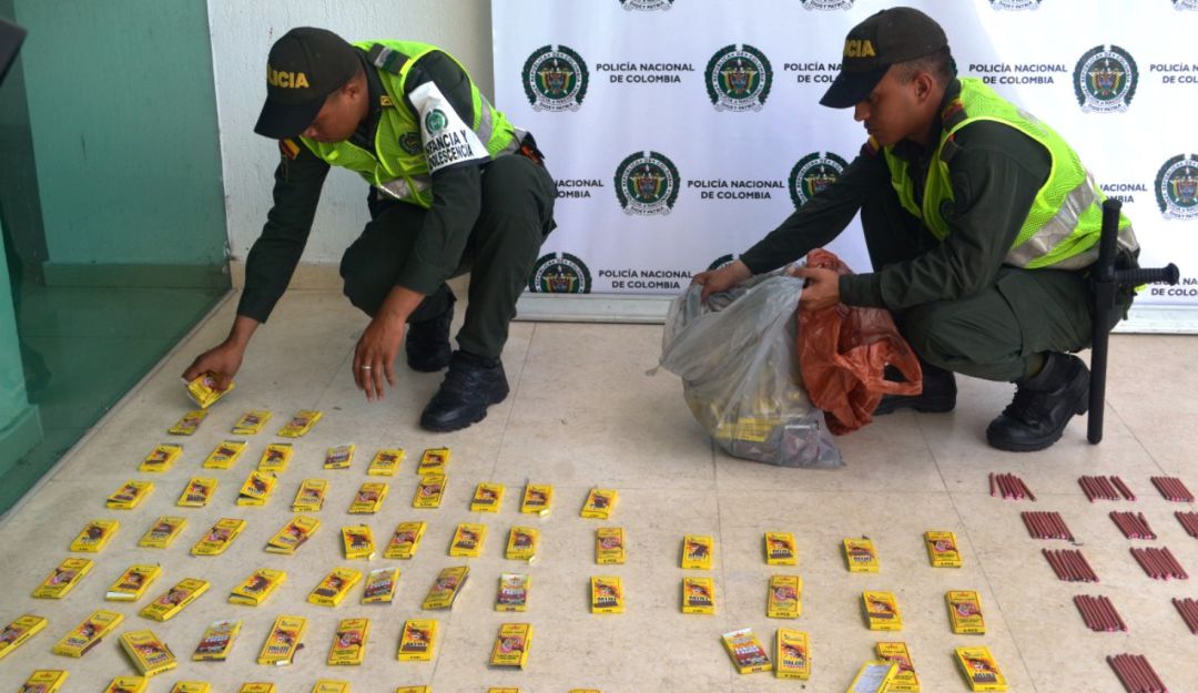 pólvora Cartagena: Suspensión a establecimientos que comercialicen pólvora en Cartagena