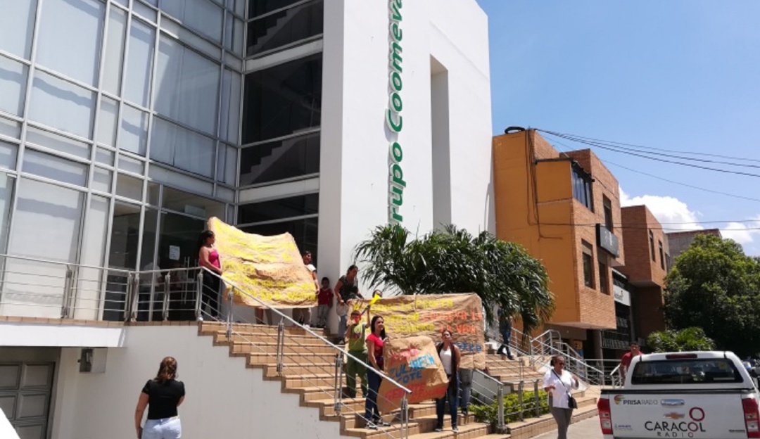 Nueva protesta en Coomeva