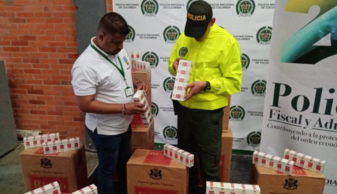 Operativo en contra del contrabando de cigarrillos en Risaralda: Autoridades en Risaralda incautaron 180.000 cigarrillos de contrabando