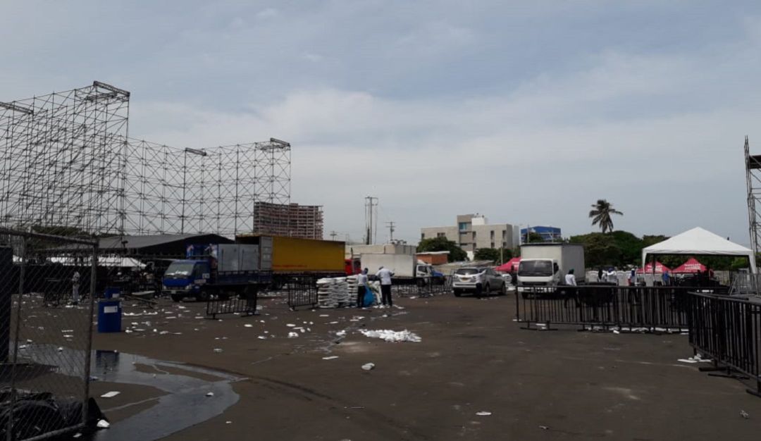 Dos heridos en intento del robo de la taquilla del concierto de Solis: Dos heridos en intento del robo de la taquilla del concierto de Solis