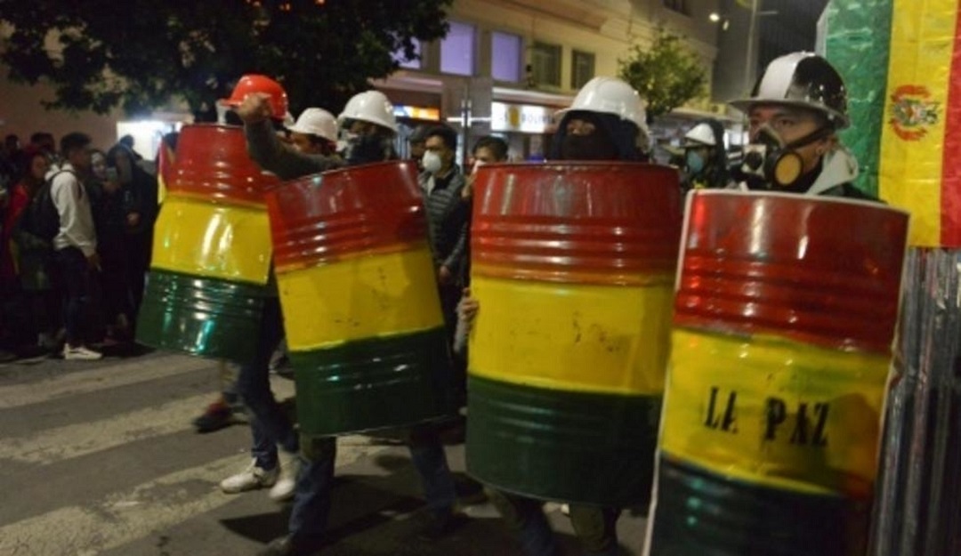 Bolivia, Elecciones presidenciales: Gobierno boliviano descarta represión militar ante amotinamiento