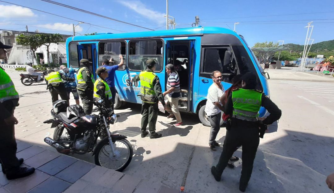 Más de 500 policías vigilan las vías del Magdalena este puente festivo