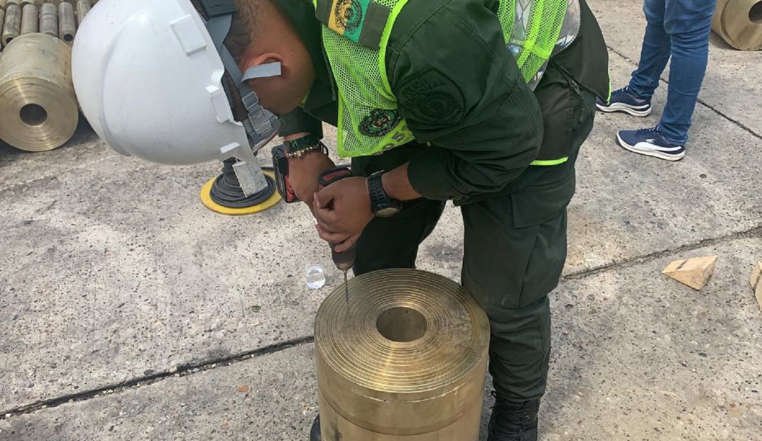 Incautación de cocaína: Incautan 2.9 toneladas de cocaína en Cartagena, Urabá y Santa Marta