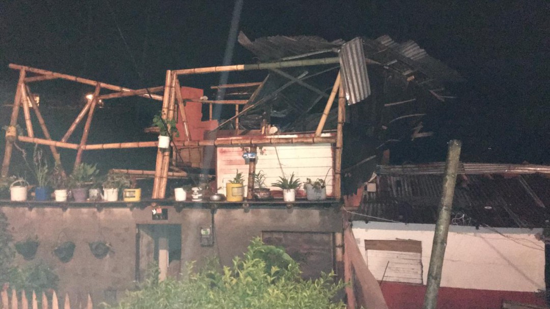 Emergencia se vivió en Chinchiná tras varias horas de lluvias torrenciales
