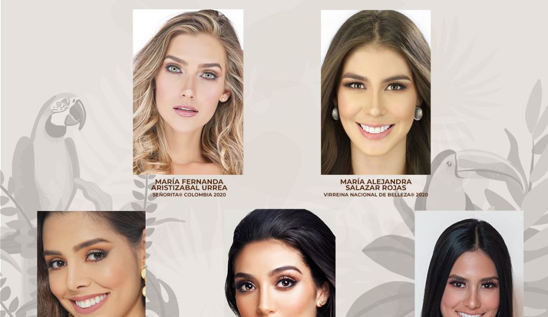 Perfiles corte real Concurso Nacional de Belleza Cartagena: Conozca los perfiles de la corte real del Concurso Nacional de Belleza