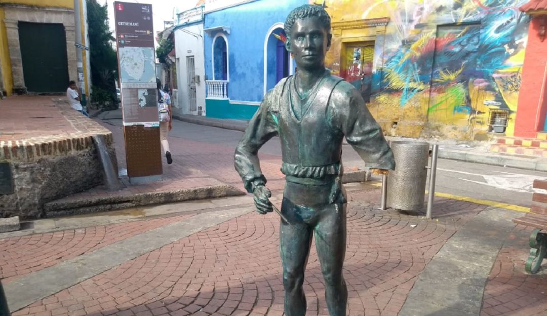 Tamborero nuevas manos barrio Getsemaní Cartagena: "El Tamborero" que necesita nuevas manos en Cartagena