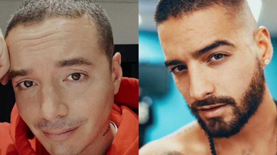 Maluma y J Balvin sorprendieron a sus fanáticos con el mismo look
