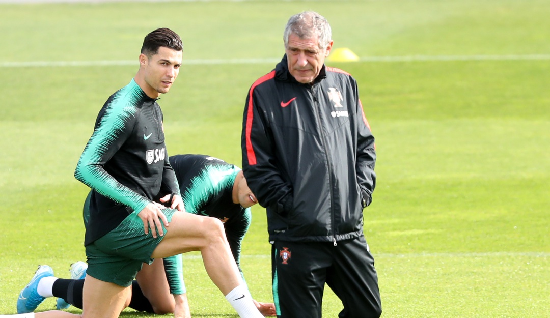Cristiano Ronaldo Selección Portugal Fernando Santos: Fernando Santos insistió sobre Ronaldo: "Él está bien y va a jugar"