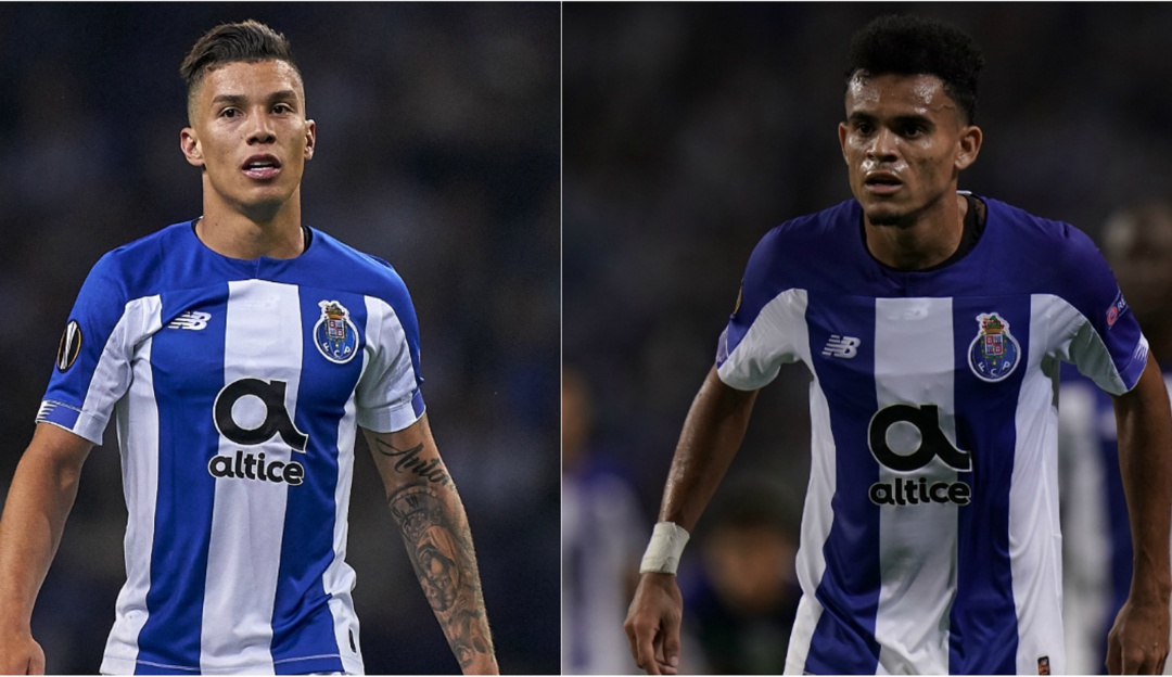 Mateus Uribe y Luis Díaz, multados en Porto por andar de fiesta: Castigo económico para Mateus Uribe y Luis Díaz en Porto
