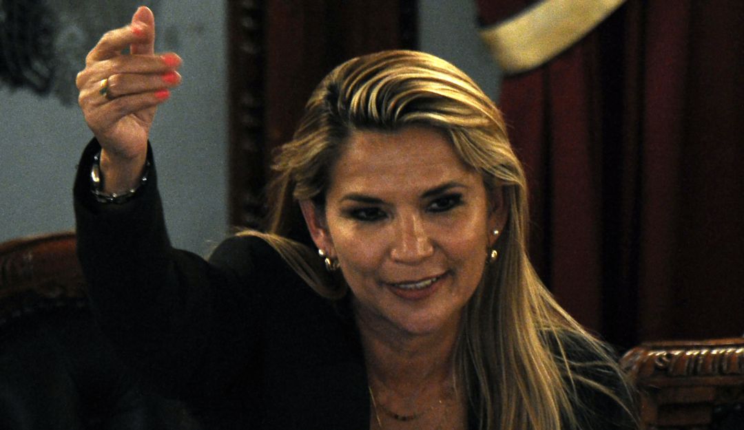 Jeanine Añez, presidenta interina de Bolivia