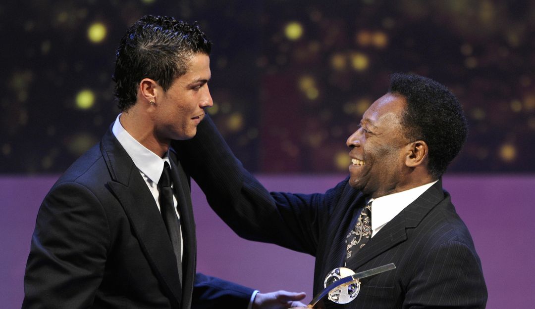 Pelé reta a Cristiano a romper su récord de goles y bendice a Rodrygo: Pelé reta a Cristiano a romper su récord de goles