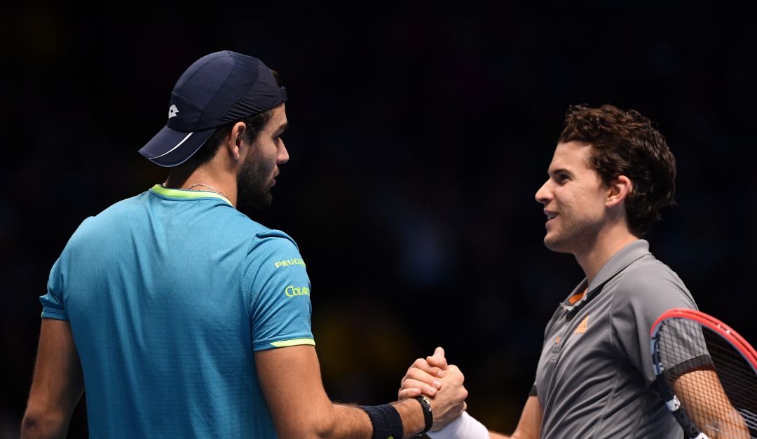 COPA DE MAESTROS Berrettini Thiem: Berrettini se lleva el duelo intrascendente ante Thiem