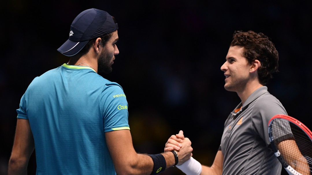 Berrettini se lleva el duelo intrascendente ante Thiem