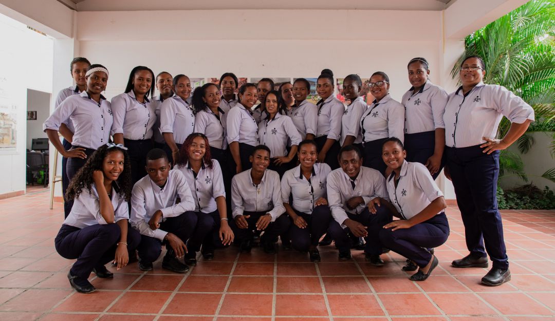 Capacitación jóvenes Cartagena Fundación Serena del Mar SENA: Fundación Serena del Mar y el SENA capacitan a 27 jóvenes de Cartagena