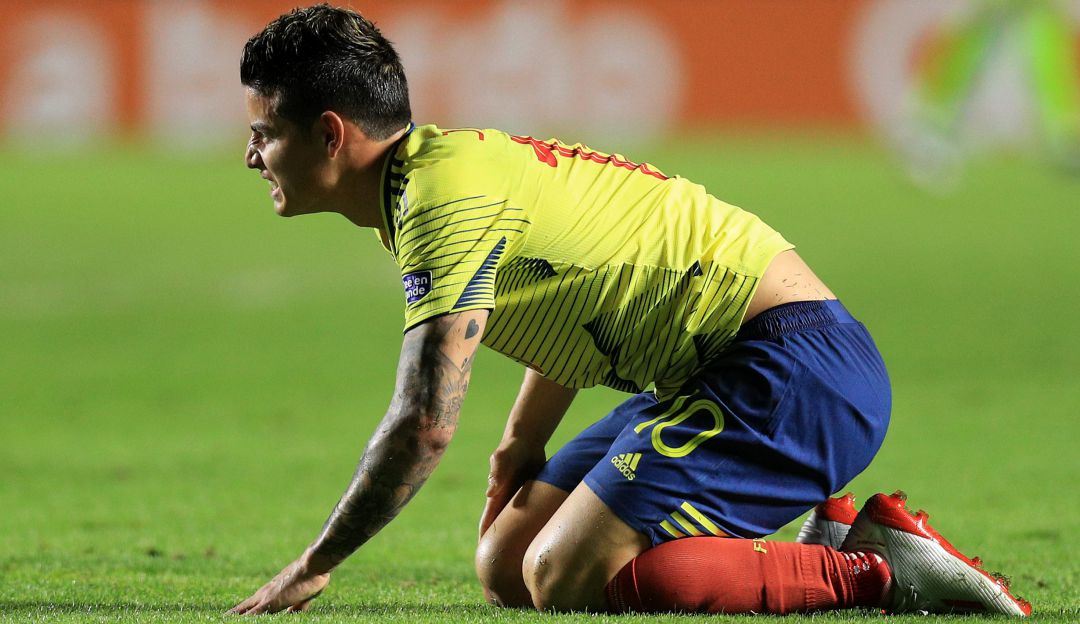 James Rodríguez Selección Colombia Real Madrid: Vuelve y juega: James Rodríguez y una nueva lesión