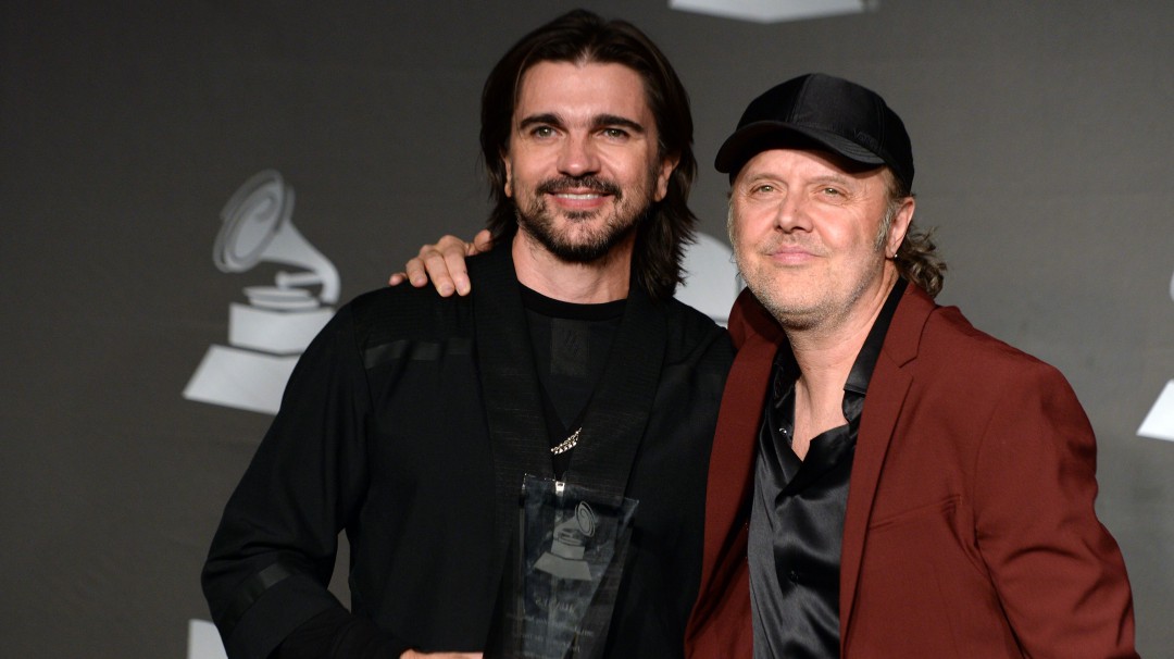 Lars Ulrich de Metallica: "Me proclamo fan de Juanes"