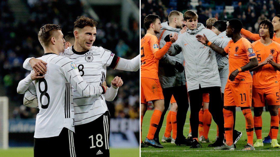 Llegan los grandes: Alemania y Holanda se clasifican a la Euro