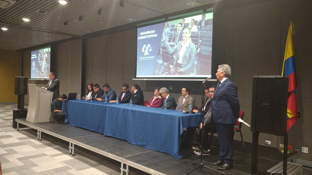 Comenzó a operar el Colegio de abogados penalistas de Colombia