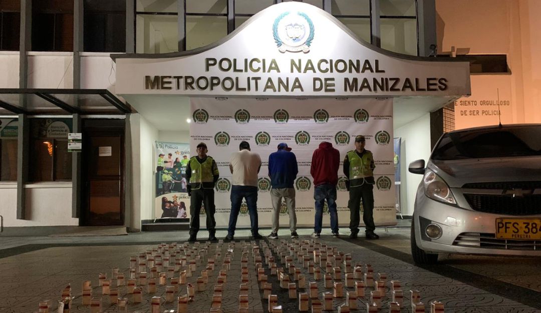 incautacion droga manizales cali medellin: Policía de Manizales incautó 202 frascos de Ketamina provenientes de Cali