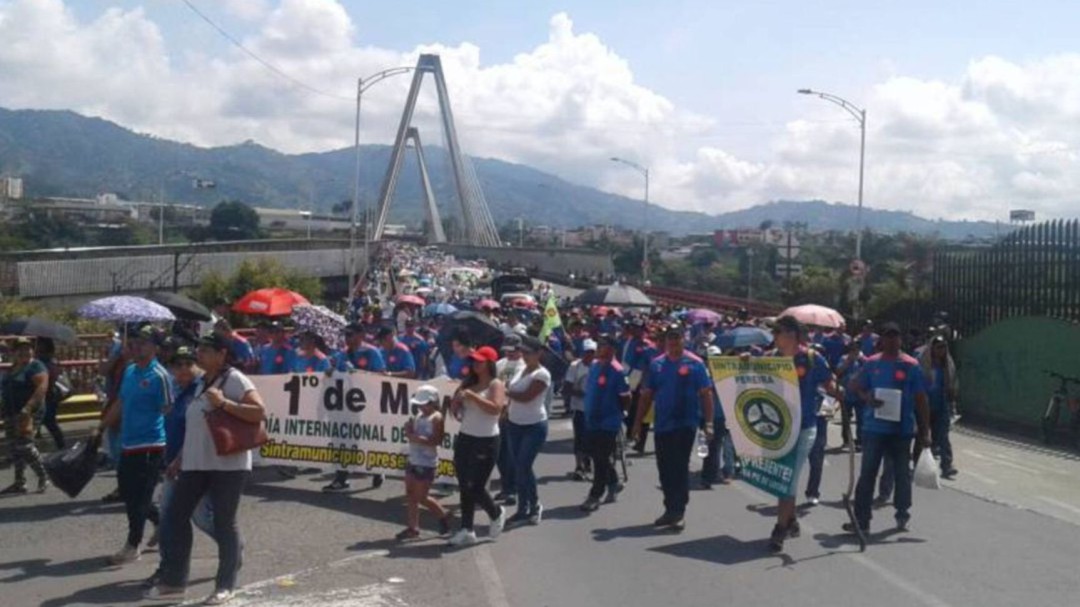 Puntos de concentración en Pereira para el paro del 21 de noviembre