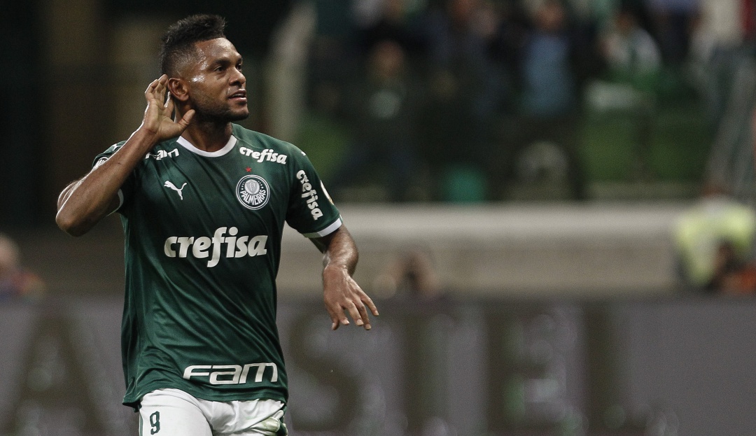 Brasileirao Palmeiras Miguel Borja: A pesar de las críticas, Miguel Borja anota gol con Palmeiras