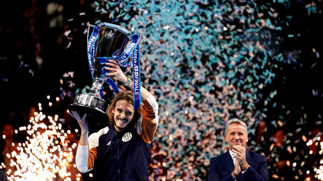 El Maestro: Tsitsipas venció a Thiem en las finales ATP