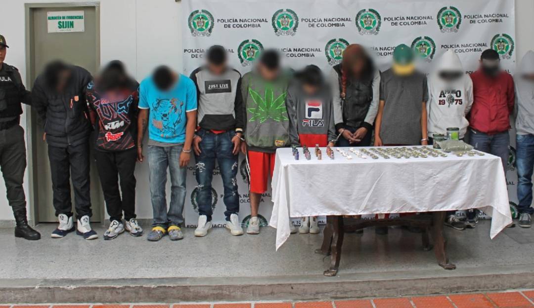 Golpe a Banda Criminal El Laberinto: 13 personas de la banda 'El Laberinto' capturadas en Rionegro por extorsión