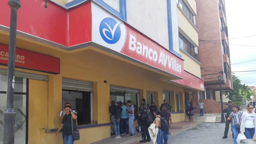 Atracan sucursal del Banco AV Villas en Sincelejo