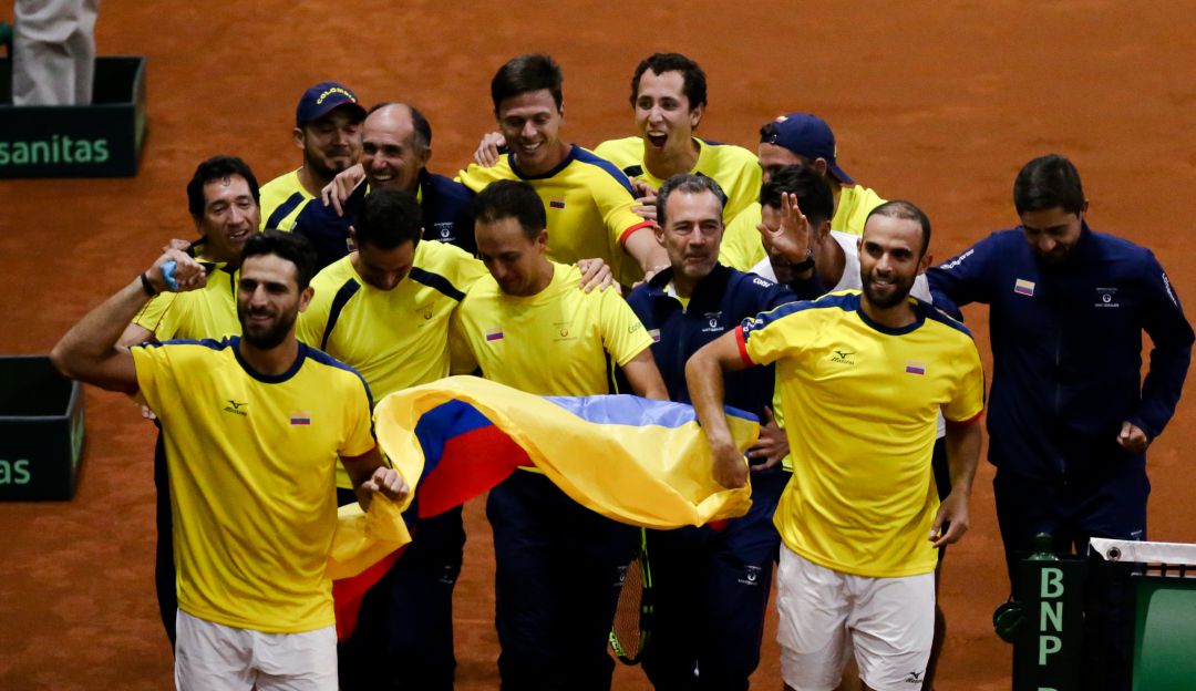 Copa Davis Colombia vs Bélgica: Hermandad: Colombia y Bélgica se preparan para el debut en la Copa Davis