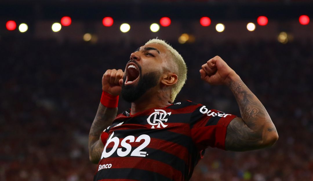 Flamengo 1-0 Gremio Gabriel Barbosa 'Gabigol' Copa Libertadores: Locura por 'Gabigol': pequeño hincha del Gremio estalló de felicidad