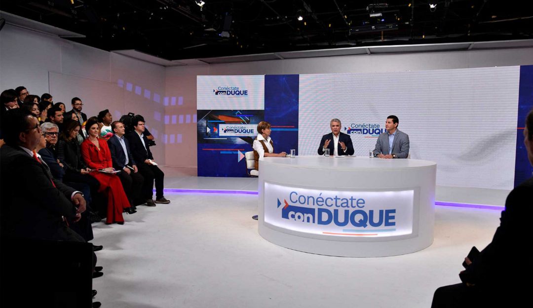 Iván Duque, Paro Nacional, 21 de Noviembre: Presidente Duque le sale al paso al paro nacional