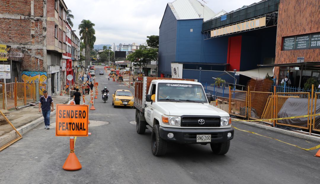 Reabren carrera 12 en Pereira: Habilitan un tramo de la avenida San Jerónimo en Pereira