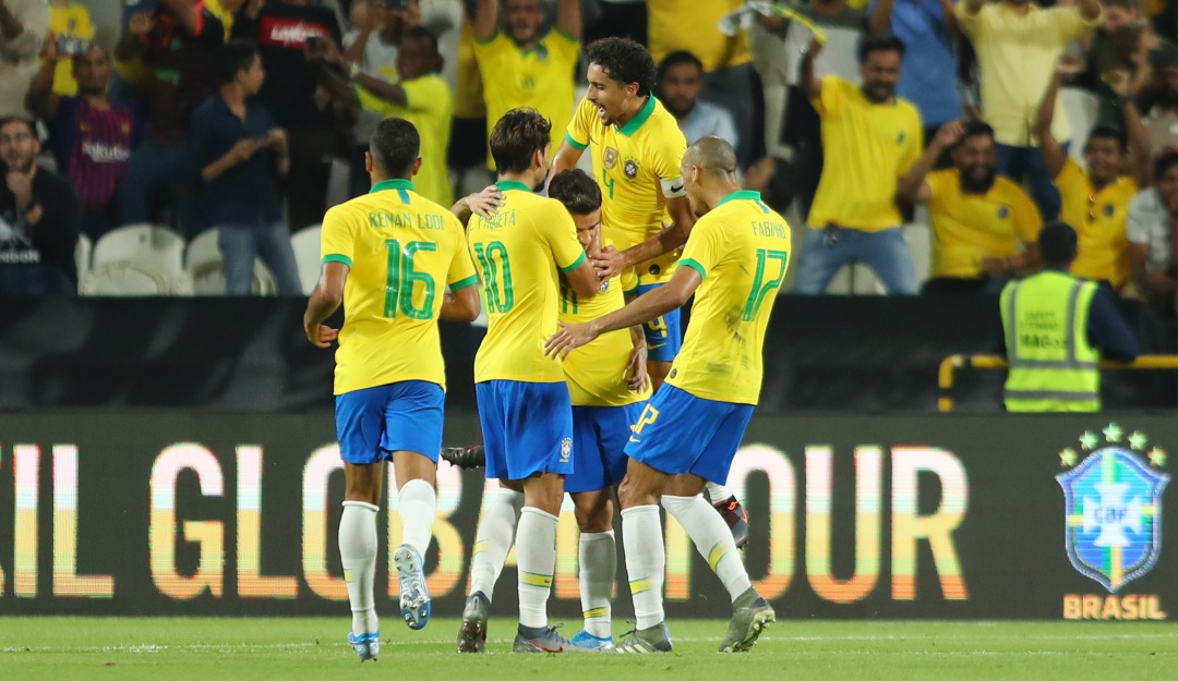 Brasil Corea del Sur amistoso: Brasil celebró su primera victoria después de cinco partidos